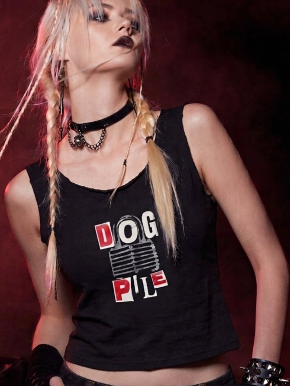 Dog Pile Vintage OG Punk Raw Edge Tank Medium